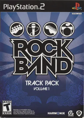 Rock Band - Track Pack Volume 1 box cover front